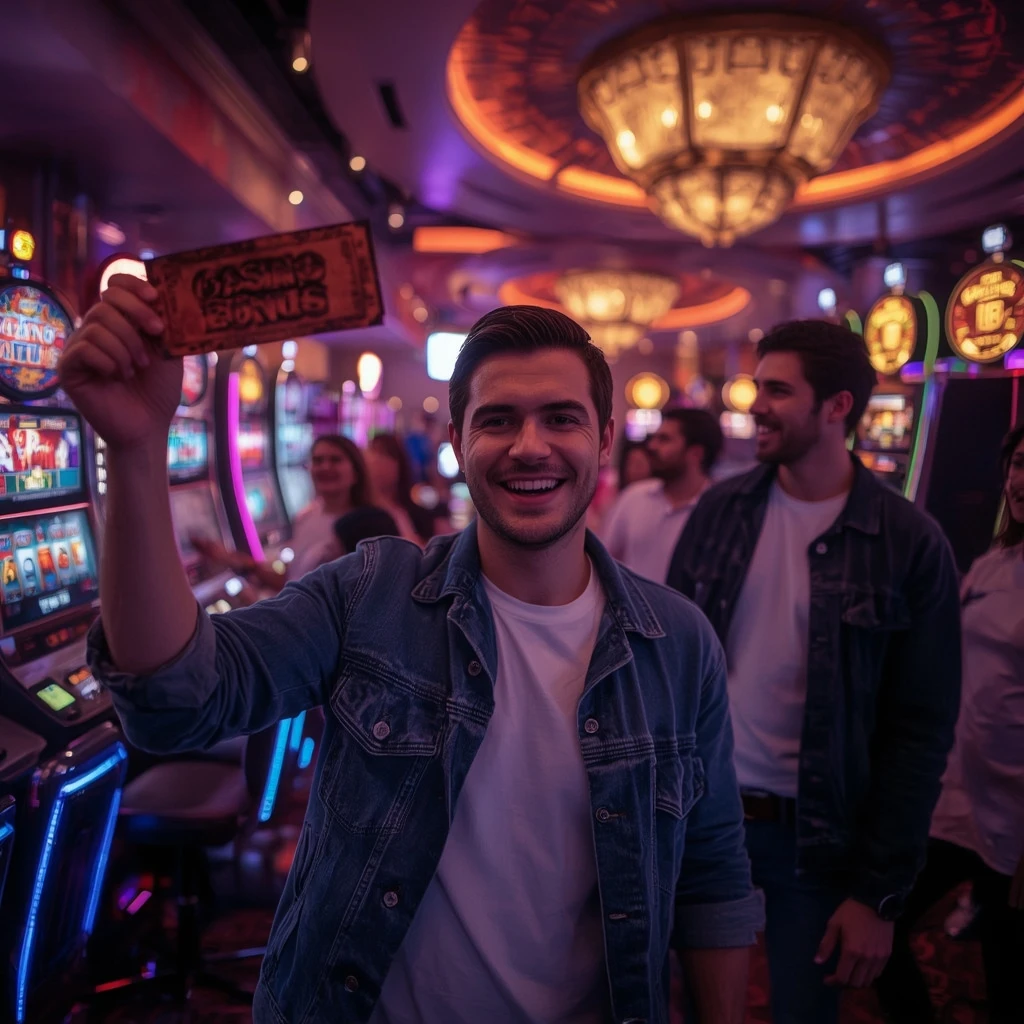 personne tenant un bonus RX Casino
