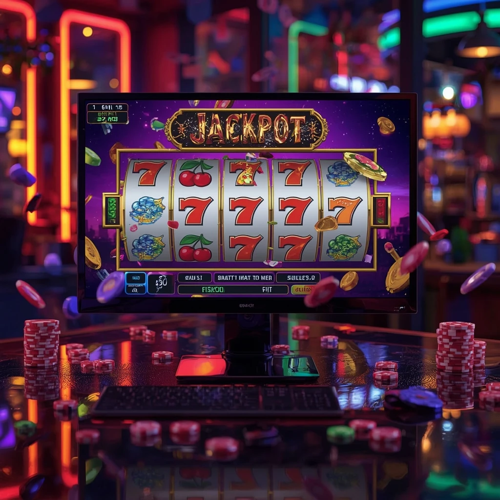 slots sur le moniteur RX CASINO